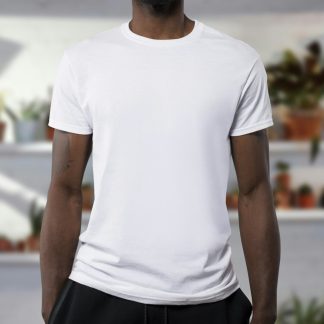 Suzannegrac Men's Classic Crew Neck T-Shirt — Soft Cotton Everyday Tee